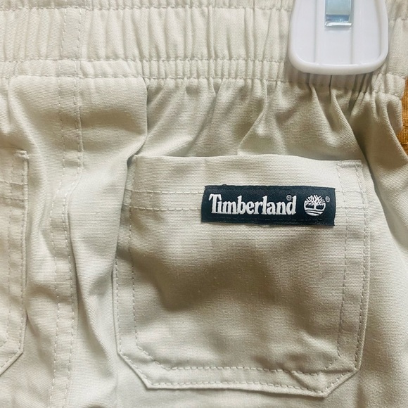 Timberland Boys 2 Piece Tan Logo Tank and Shorts NWT Size 12 Months NWT. - Picture 6 of 6